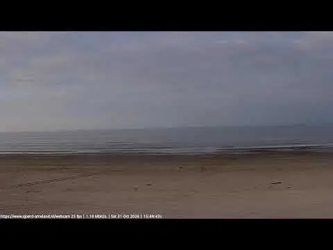 Laatste beeld van Ameland Beach