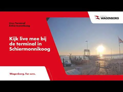 Laatste beeld van Wagenborg terminal Schiermonnikoog