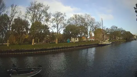 Laatste beeld van Oude Haven Enkhuizen