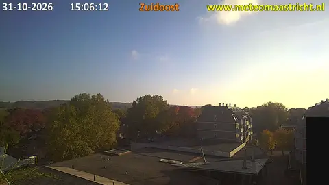 Laatste beeld van Meteo Maastricht cam 1 (uitzicht over de stad)