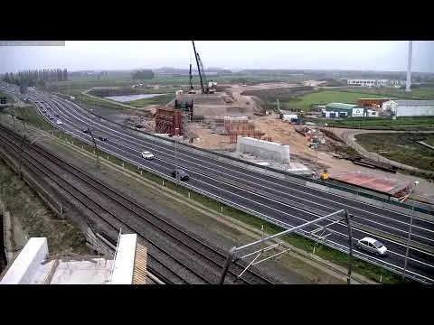 Laatste beeld van Zuidwestboog Meteren cam 1
