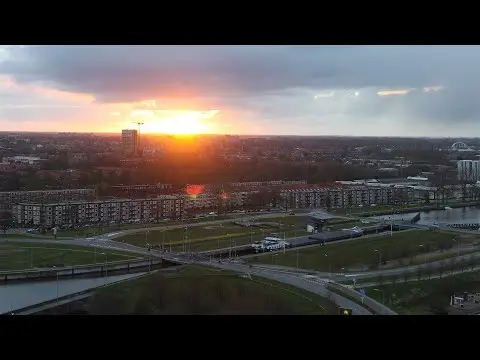 Laatste beeld van Groningen Oostersluis Lock View
