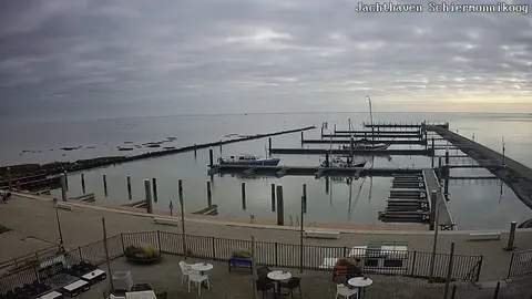 Laatste beeld van Jachthaven Schiermonnikoog