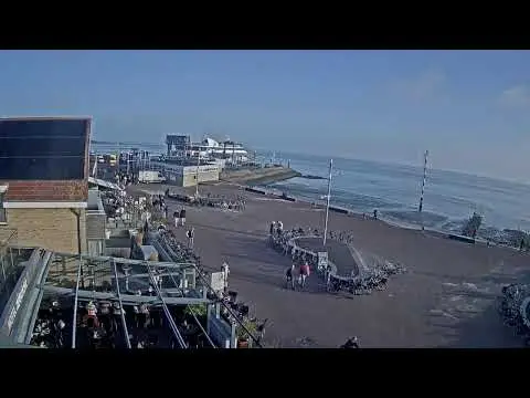 Laatste beeld van Vlieland Ferry Terminal Harbor