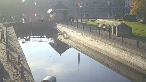 Laatste beeld van Haven Blokzijl