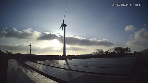 Laatste beeld van Windmolen Harlingen
