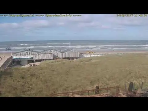 Laatste beeld van Strandopgang en dorpskern Egmond aan Zee