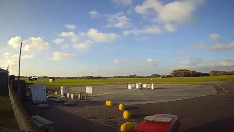 Laatste beeld van Vliegveld Teuge