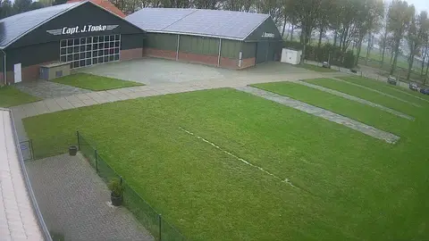 Laatste beeld van Vliegveld Middenmeer