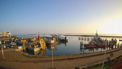 Laatste beeld van Havenkom West-Terschelling