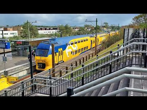 Laatste beeld van Railcam NS station Zandvoort