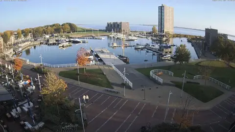 Laatste beeld van Sluiskade Almere Haven (Bokkeboot)