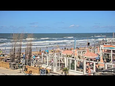 Laatste beeld van Castricum aan Zee Beach Panorama