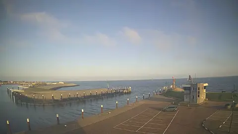 Laatste beeld van Havenmond Oudeschild