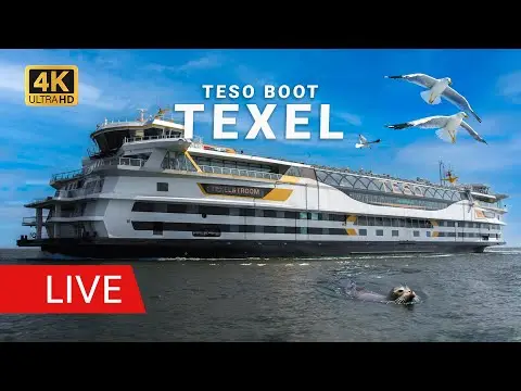 Laatste beeld van Den Helder Texel Ferry Harbor