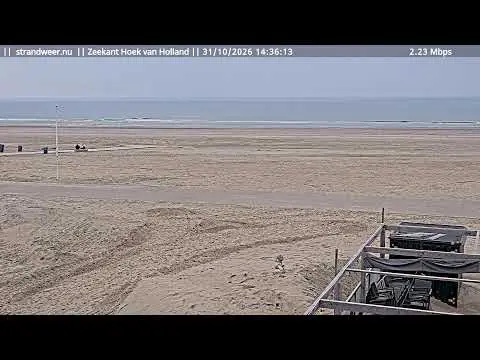 Laatste beeld van Beachclub One, Hoek van Holland