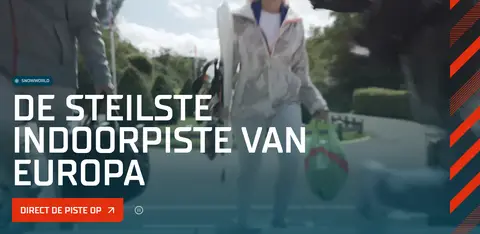 Laatste beeld van SnowWorld Zoetermeer pistes
