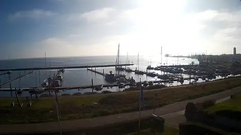 Laatste beeld van Hotel Schylge-west West-Terschelling