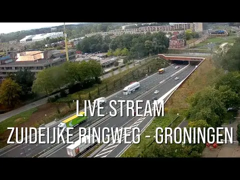 Laatste beeld van Zuidelijke Ringweg Groningen