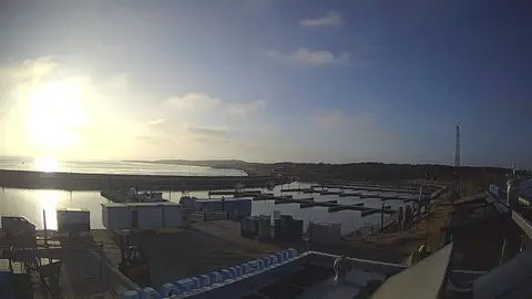 Laatste beeld van Haven Vlieland