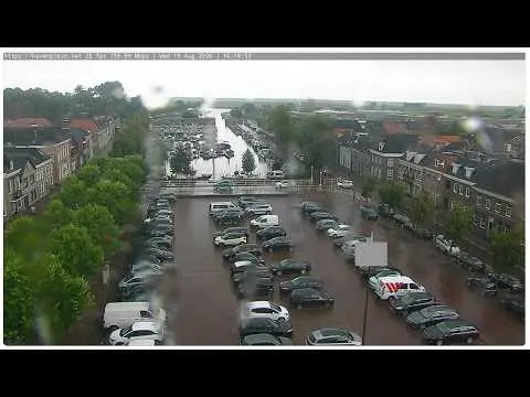 Laatste beeld van Havenplein Genemuiden
