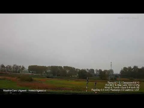 Laatste beeld van WeatherCam Uitgeest