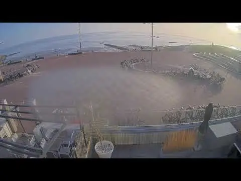 Laatste beeld van Oost-Vlieland Promenade