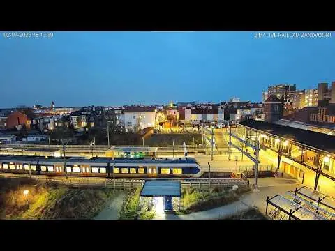 Laatste beeld van Railcam Zandvoort 2