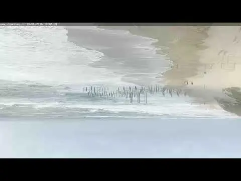 Laatste beeld van Strand Petten (reddingspost)