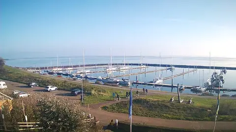 Laatste beeld van Hotel Schylge-oost West-Terschelling