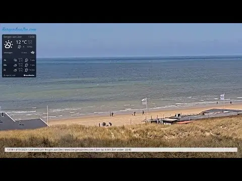 Laatste beeld van Strand Bergen aan Zee