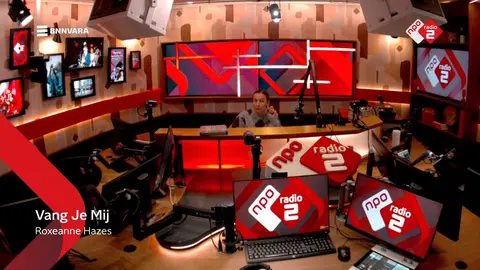 Laatste beeld van NPO Radio 2 studio (visual radio)