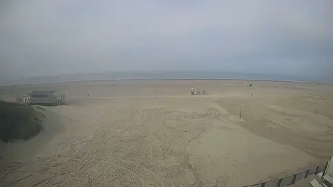 Laatste beeld van strand