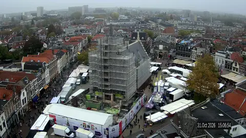 Laatste beeld van Webcam stadhuis Gouda