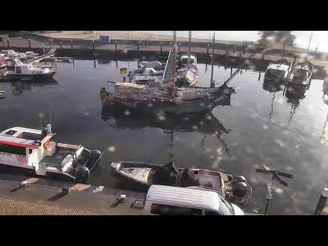 Laatste beeld van Westhavenkade Urk