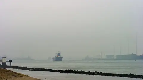 Laatste beeld van webcam-hoekvanholland.nl