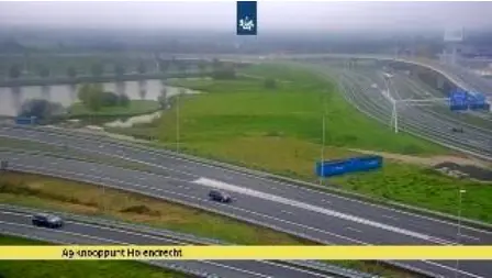 Laatste beeld van A9 knooppunt Holendrecht