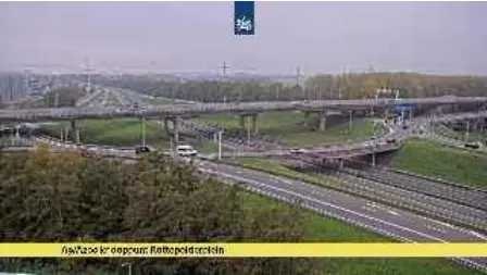 Laatste beeld van A9 Rottepolderplein