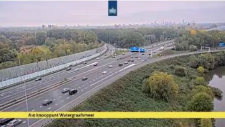 Laatste beeld van A10 Watergraafsmeer