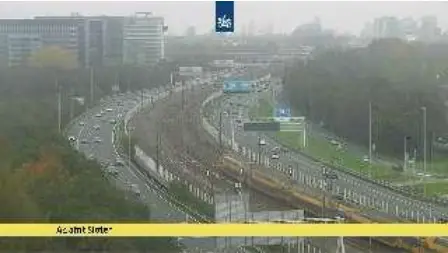 Laatste beeld van A4 Amsterdam-Sloten